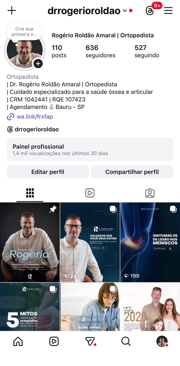 Design de Perfil Médico 04