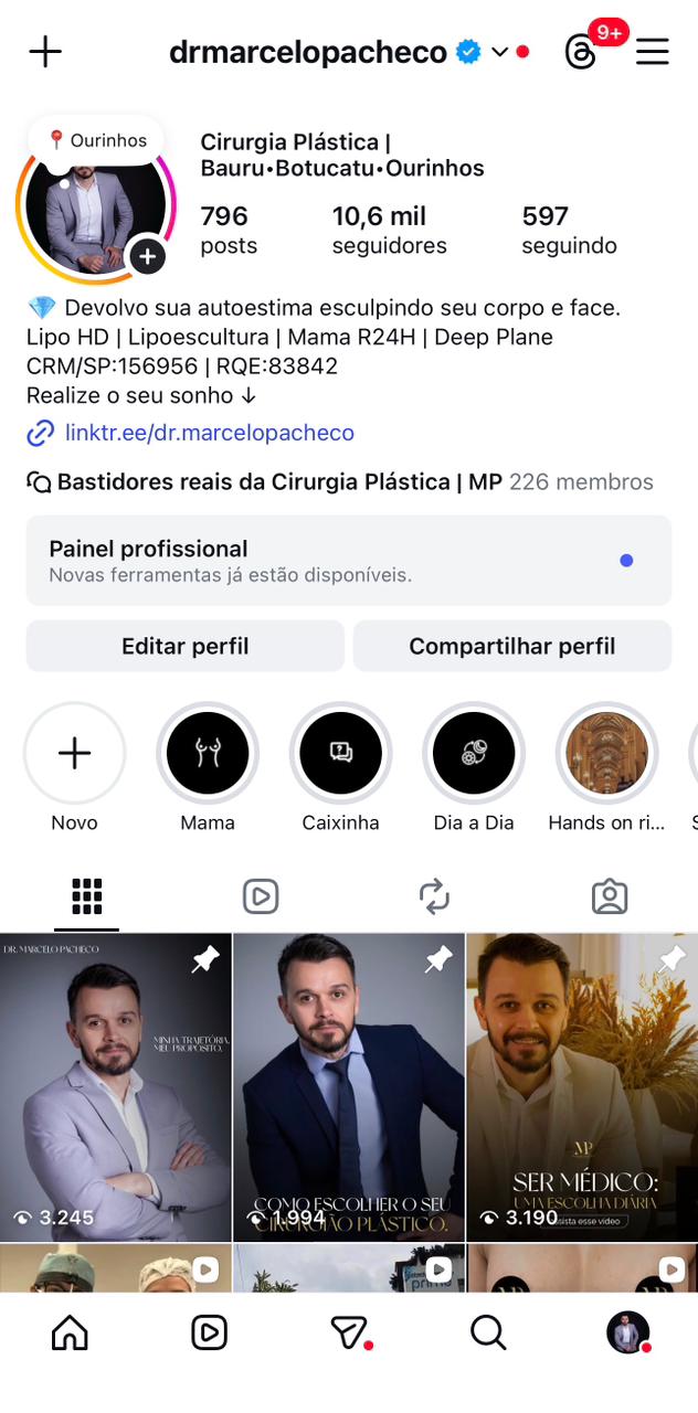 Design de Perfil Médico 06