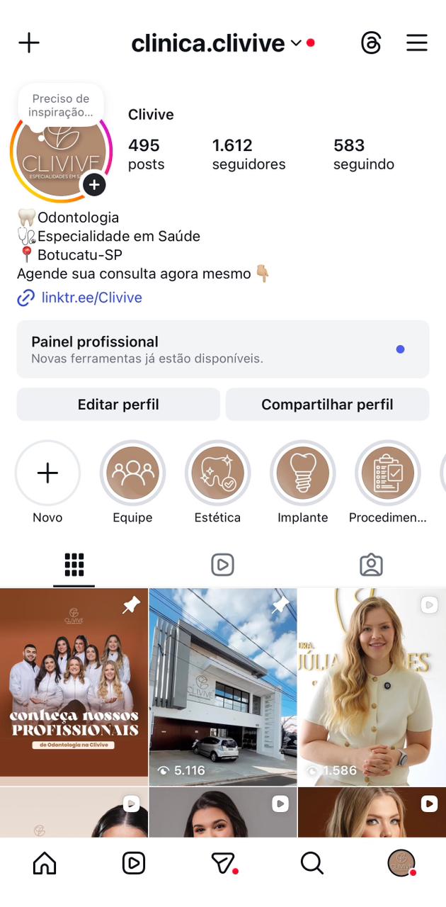 Design de Perfil Médico 08