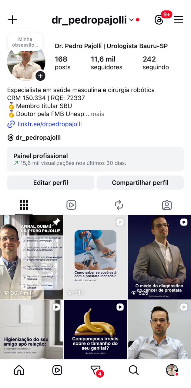 Design de Perfil Médico 09